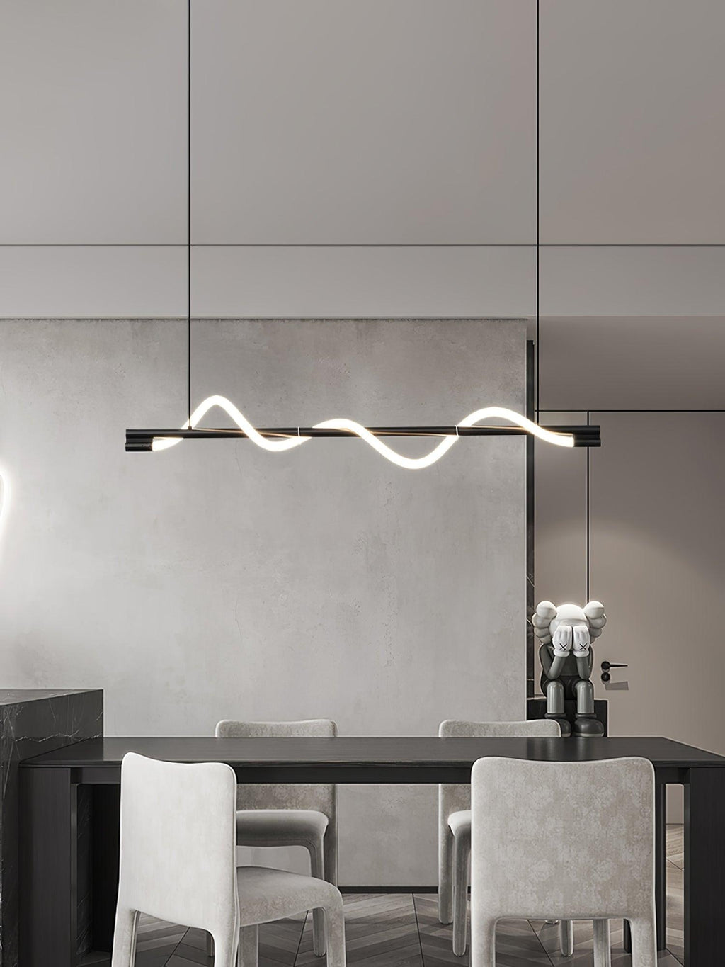 Lampada a sospensione minimalista in ottone Pulse