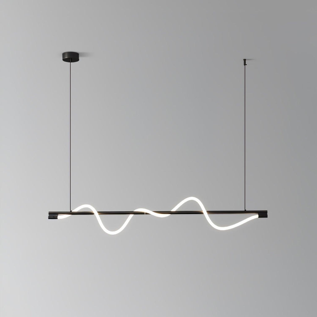 Lampada a sospensione minimalista in ottone Pulse