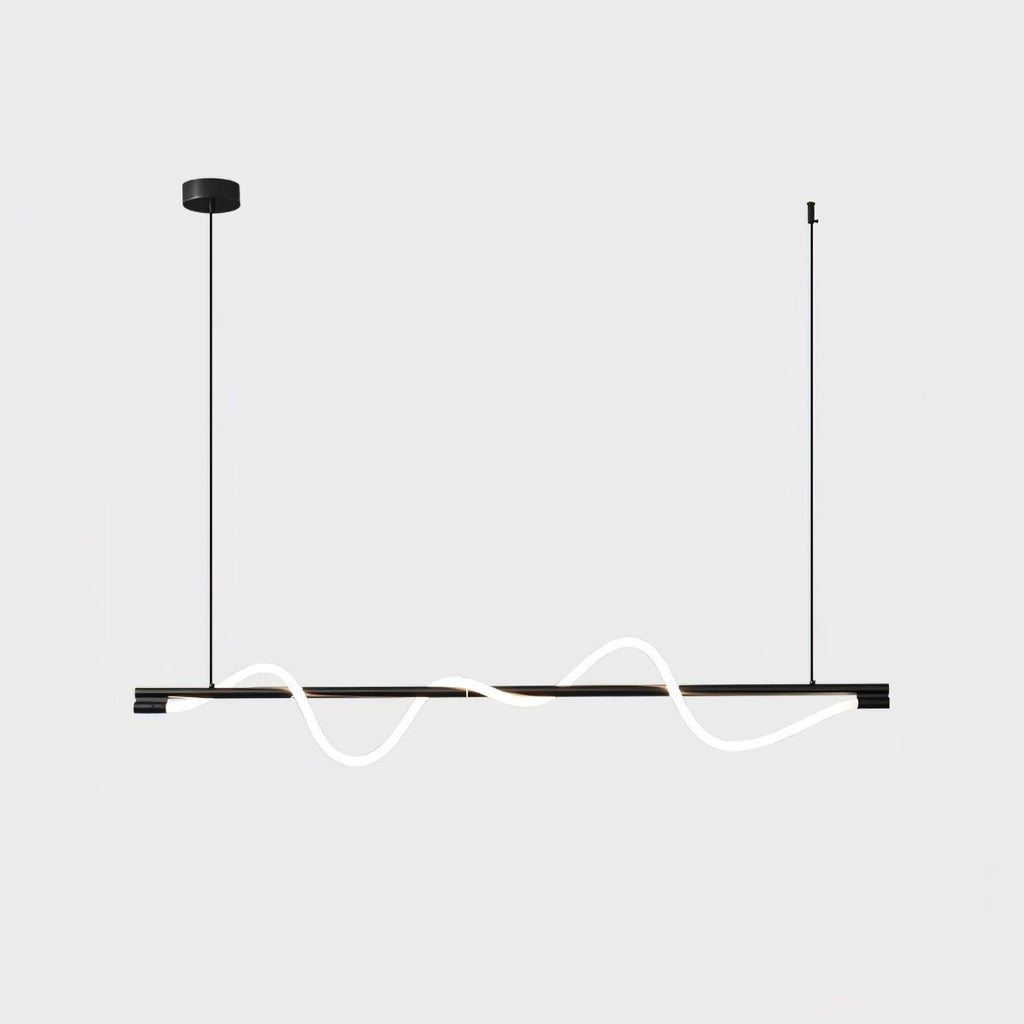Lampada a sospensione minimalista in ottone Pulse