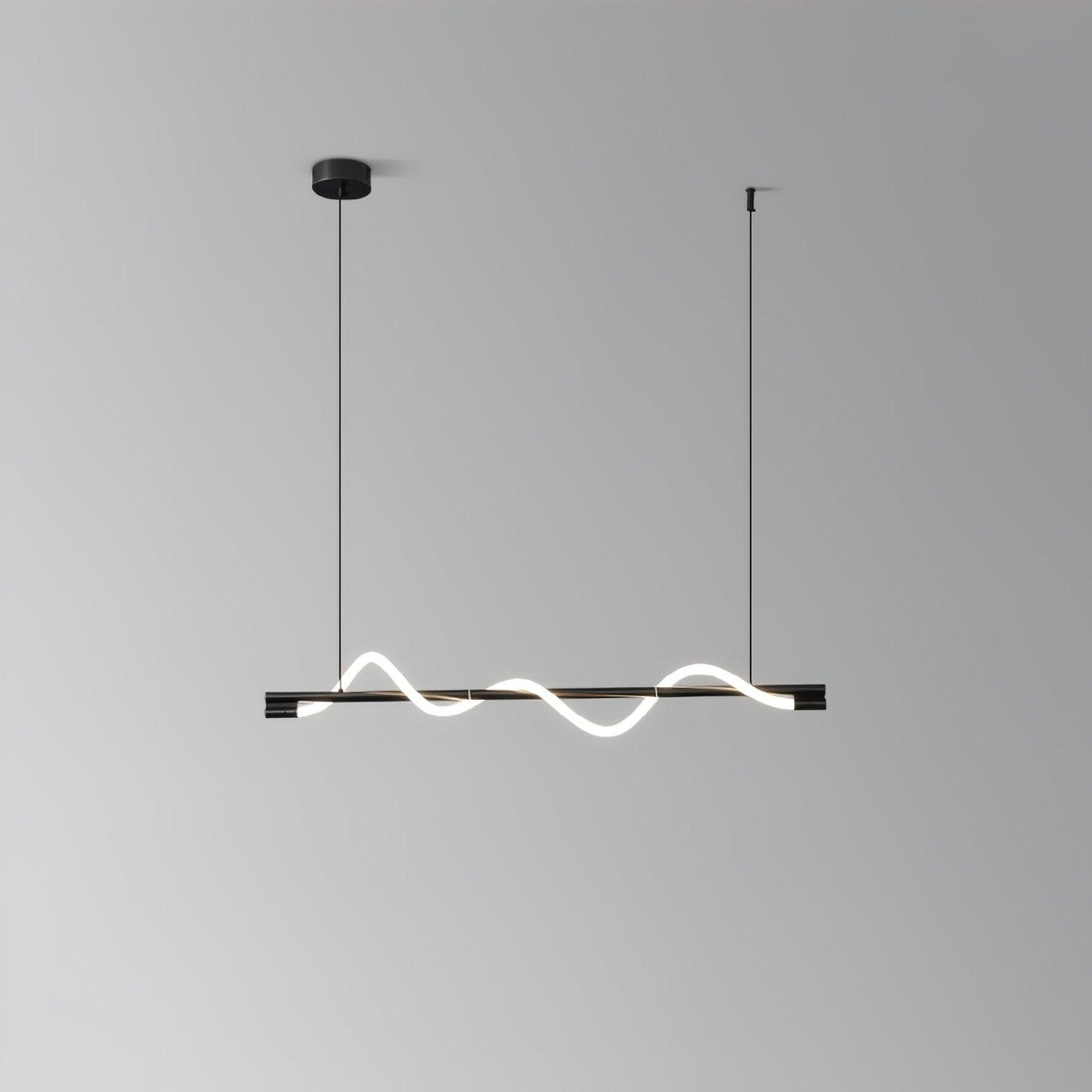 Lampada a sospensione minimalista in ottone Pulse