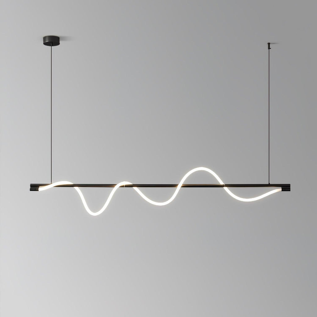 Lampada a sospensione minimalista in ottone Pulse