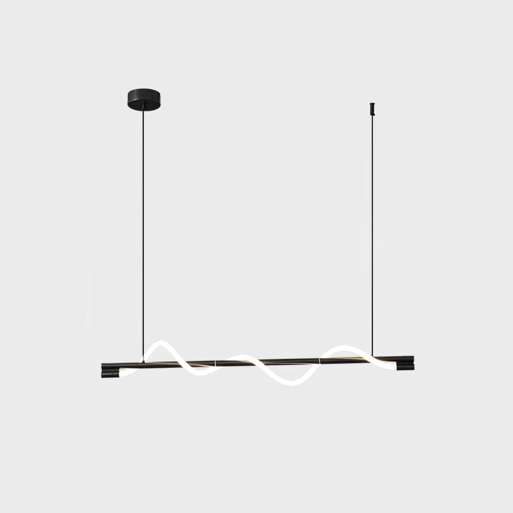Lampada a sospensione minimalista in ottone Pulse
