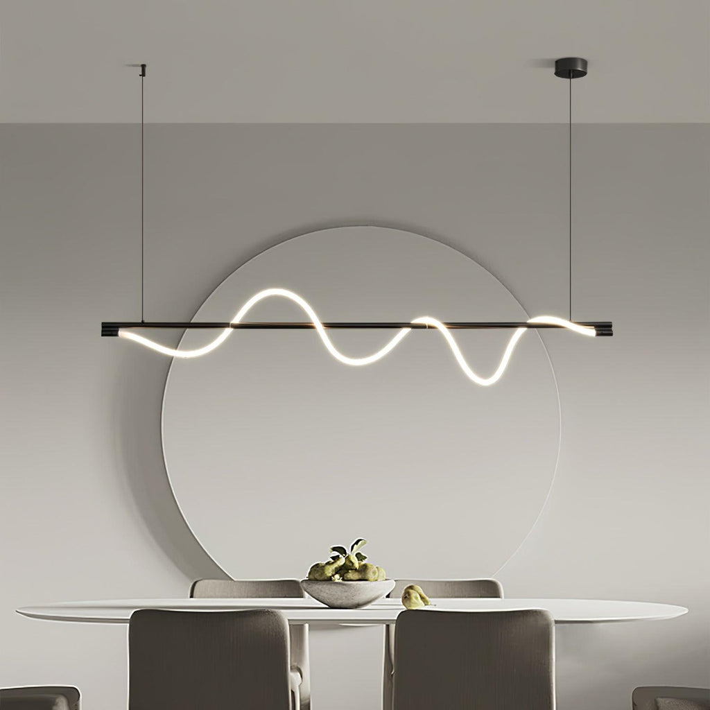 Lampada a sospensione minimalista in ottone Pulse