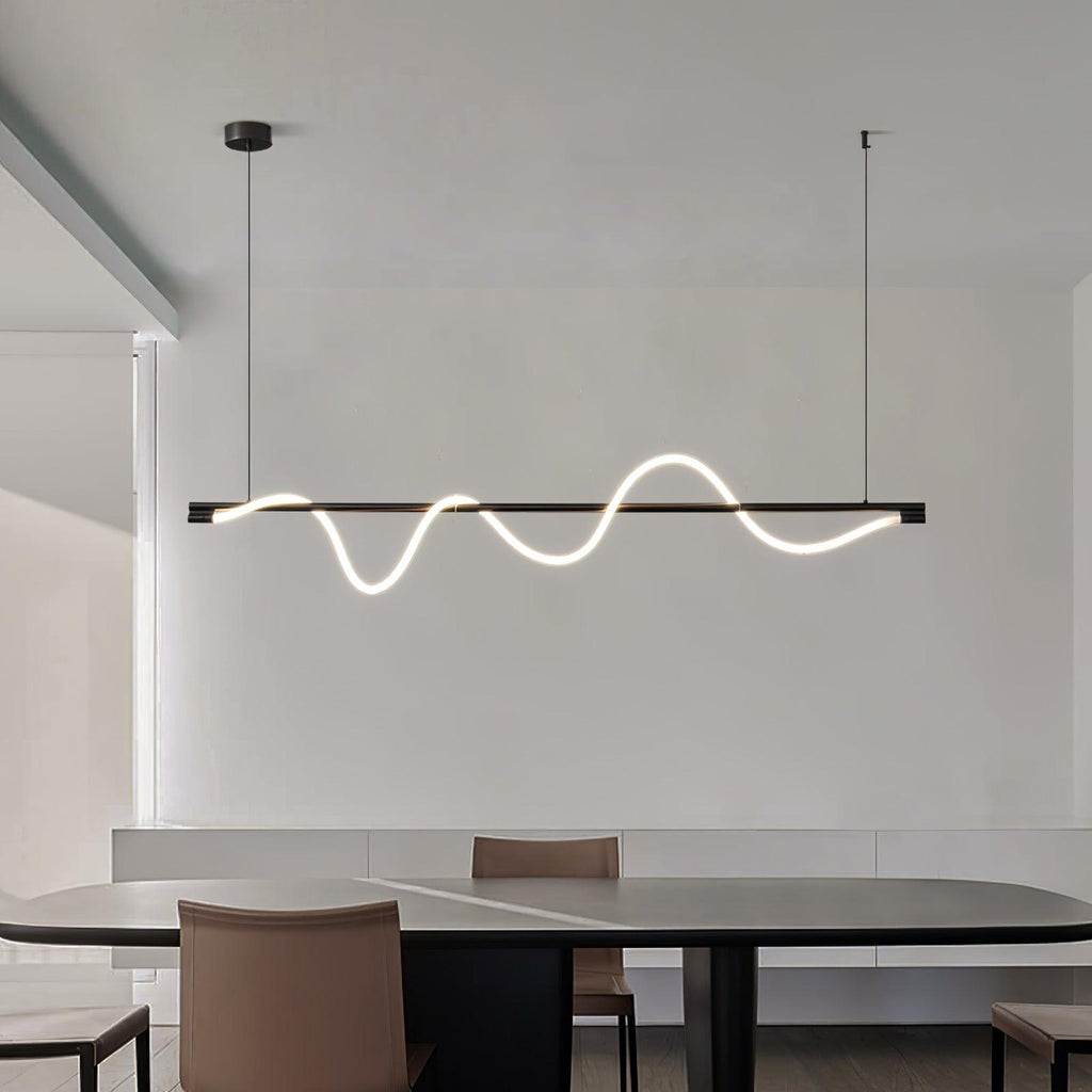 Lampada a sospensione minimalista in ottone Pulse