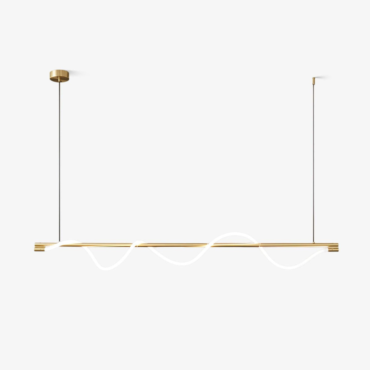 Linear Curve Island Pendant Lamp - Lamp Outdoor