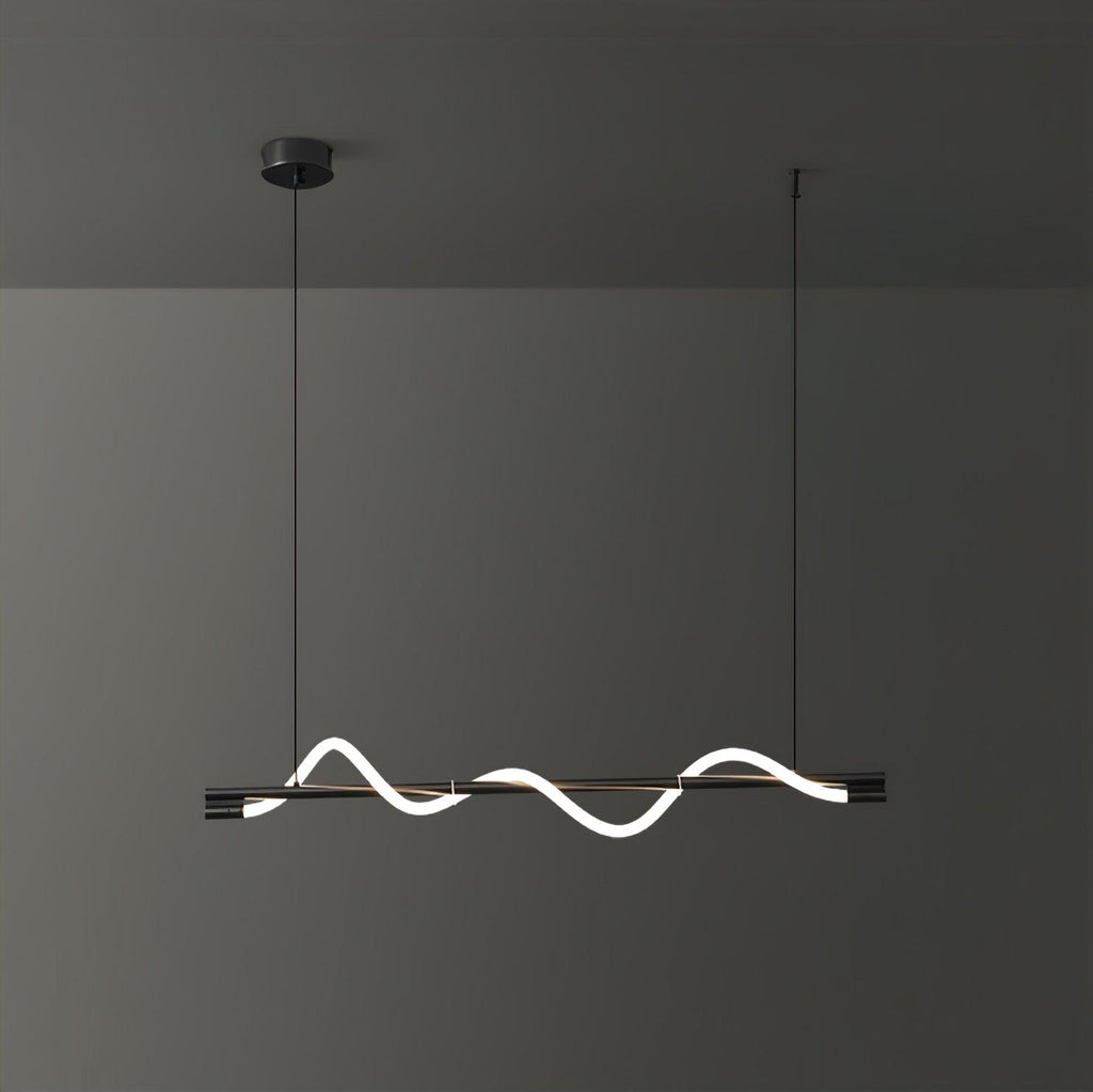 Lampada a sospensione minimalista in ottone Pulse
