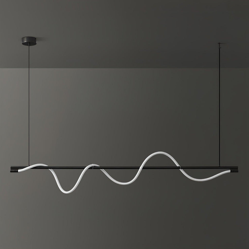 Lampada a sospensione minimalista in ottone Pulse