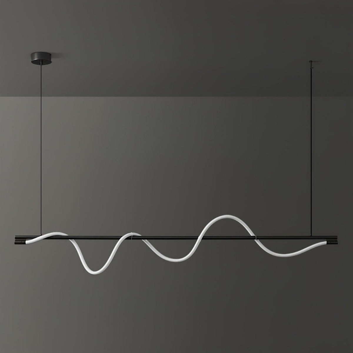 Lampada a sospensione minimalista in ottone Pulse