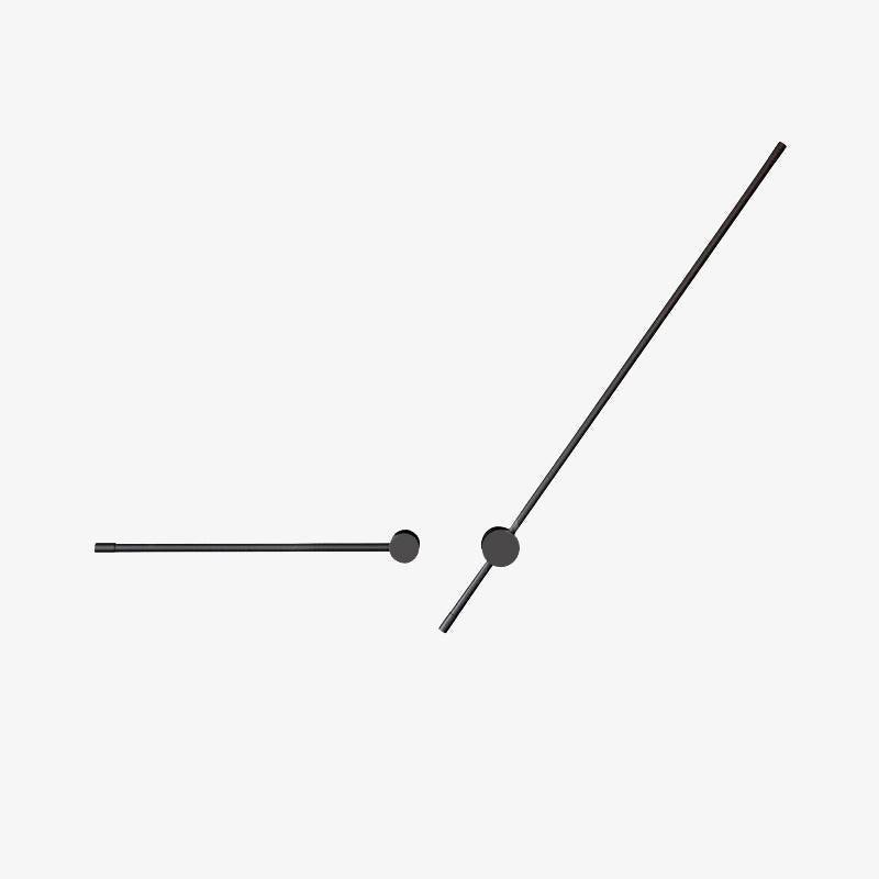 Applique da parete LED lineare — apparecchio tubolare ultrapiatto ∅2,3"