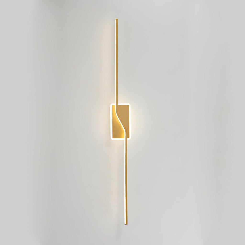 Lampada da parete lineare a striscia moderna e minimalista Stitch - altezza 60cm, intervallo 3000K–6000K