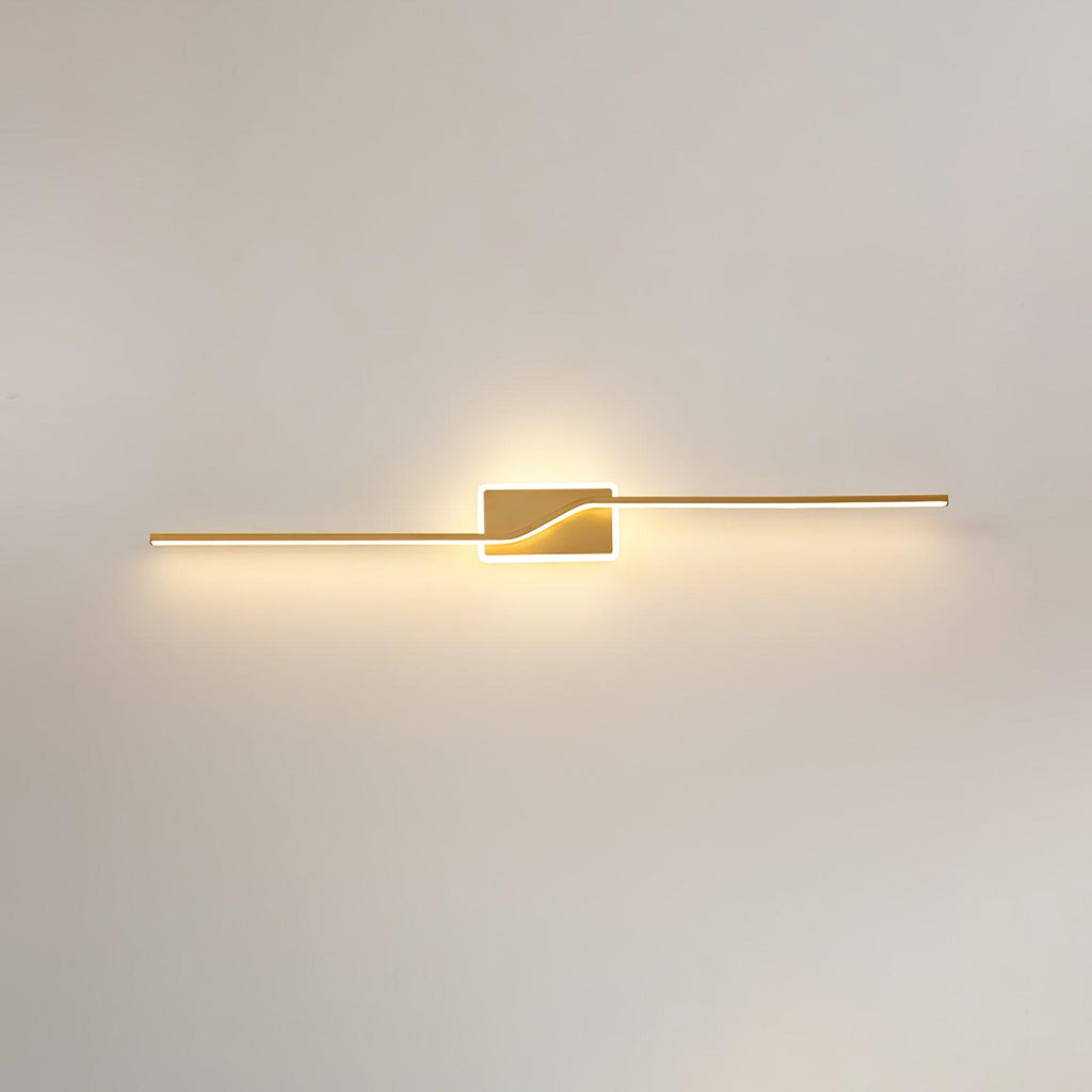 Lampada da parete lineare a striscia moderna e minimalista Stitch - altezza 60cm, intervallo 3000K–6000K