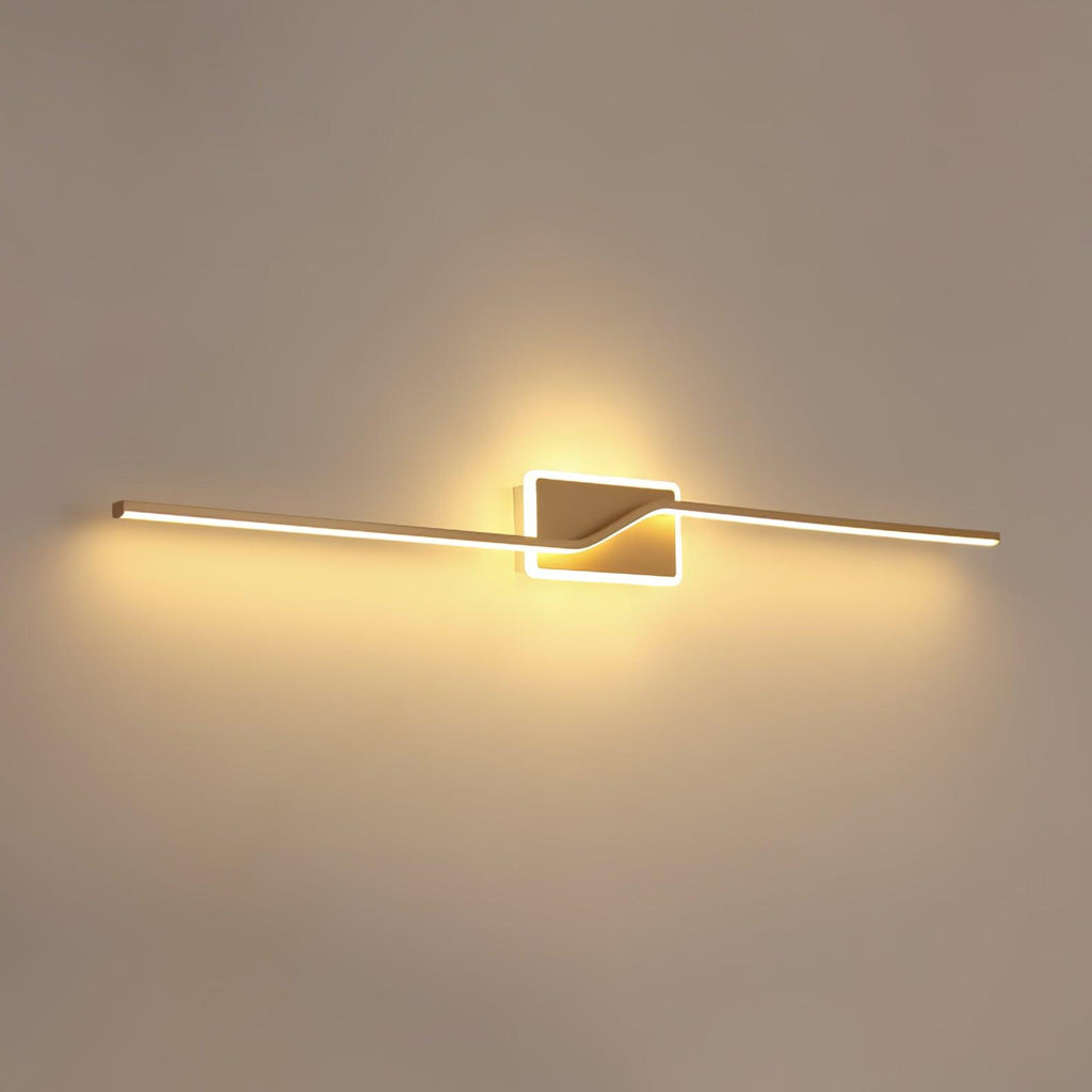 Lampada da parete lineare a striscia moderna e minimalista Stitch - altezza 60cm, intervallo 3000K–6000K
