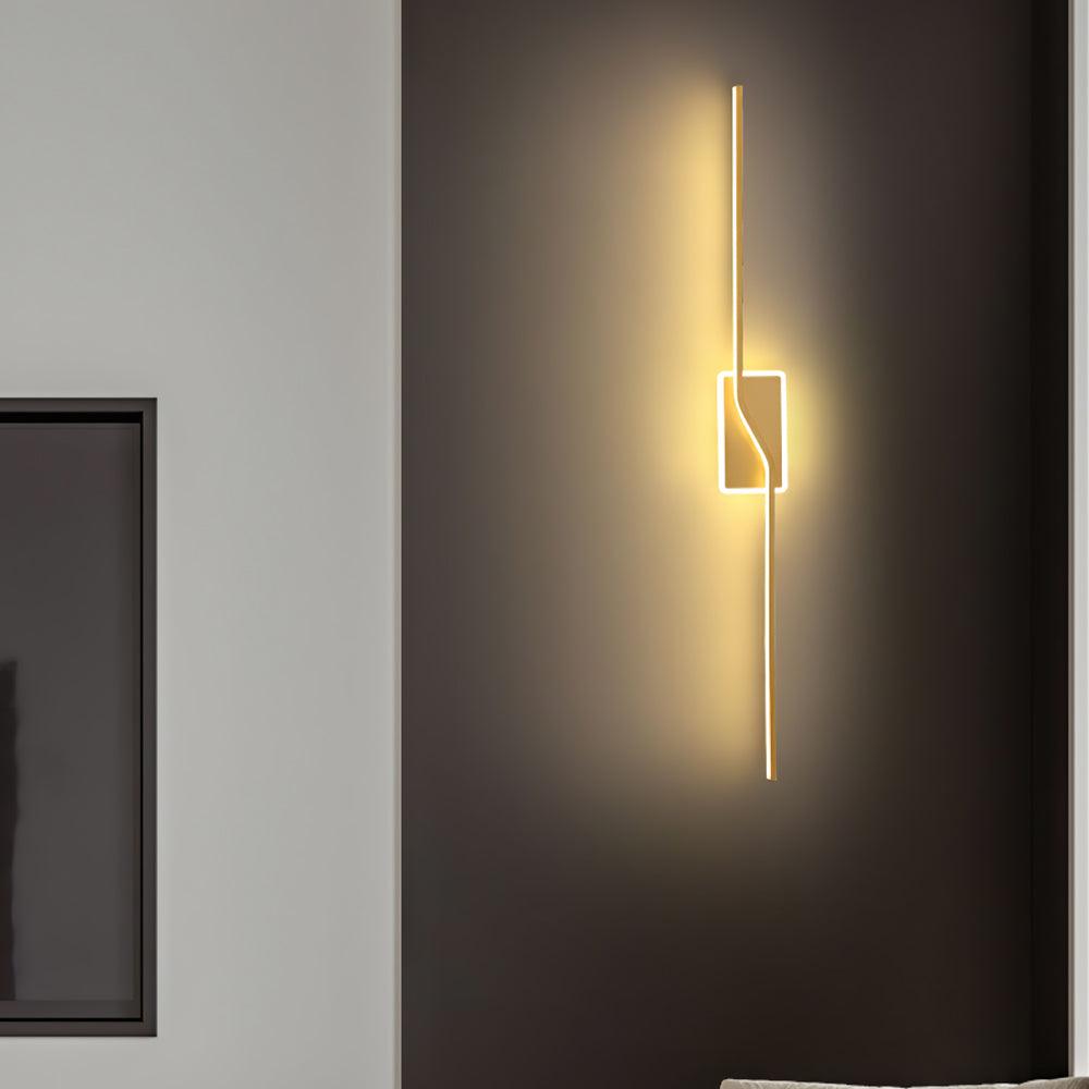 Lampada da parete lineare a striscia moderna e minimalista Stitch - altezza 60cm, intervallo 3000K–6000K