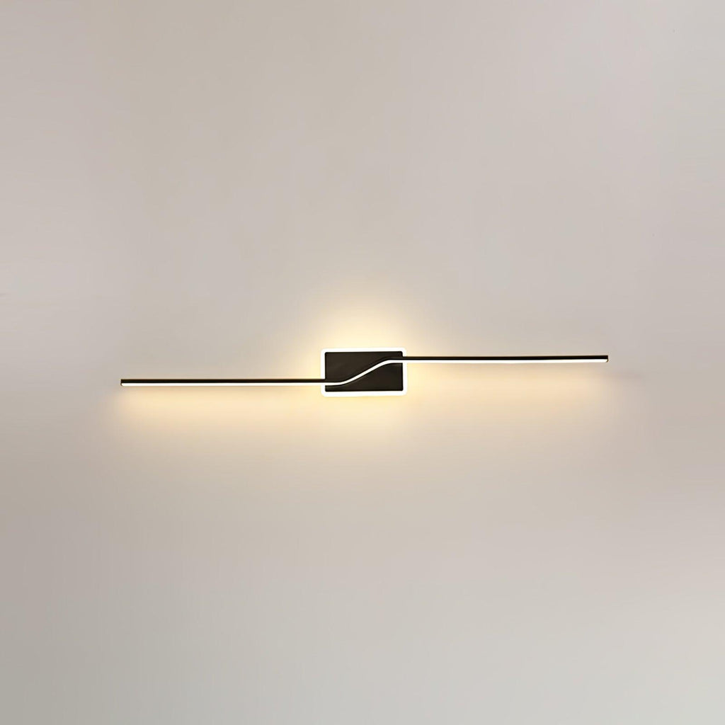 Lampada da parete lineare a striscia moderna e minimalista Stitch - altezza 60cm, intervallo 3000K–6000K