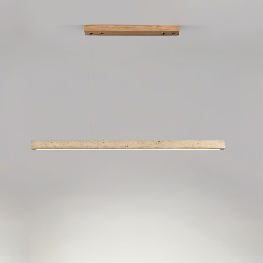 Linear Travertine Pendant Lamp - Vakkerlight