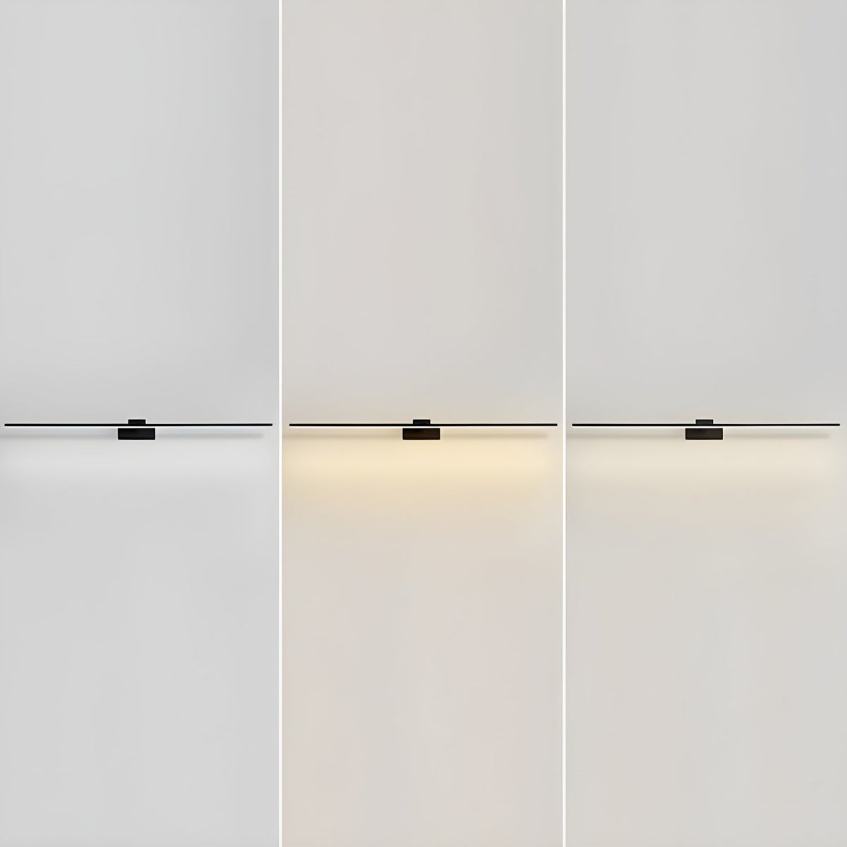 Lineær væglampe — minimalistisk design, integreret LED, 3000K varmt lys