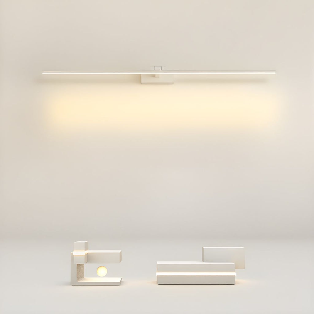 Lineær væglampe — minimalistisk design, integreret LED, 3000K varmt lys