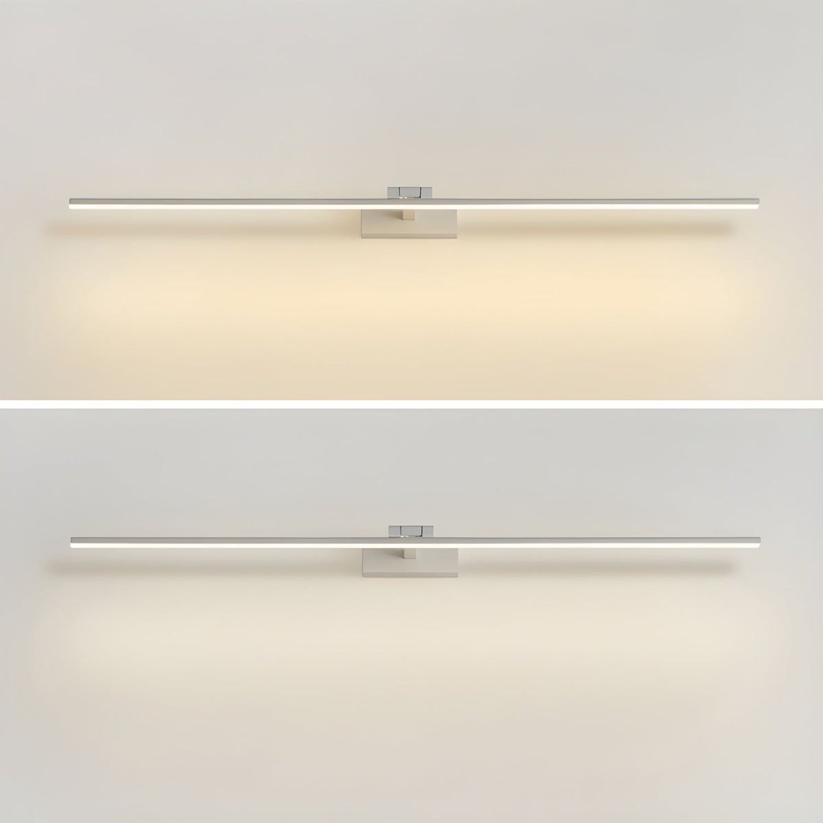 Lineær væglampe — minimalistisk design, integreret LED, 3000K varmt lys