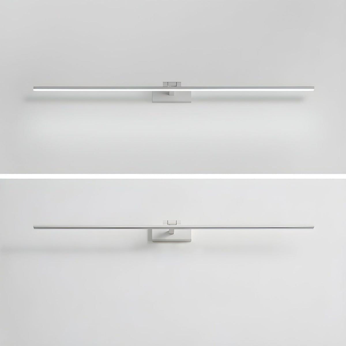 Lineær væglampe — minimalistisk design, integreret LED, 3000K varmt lys