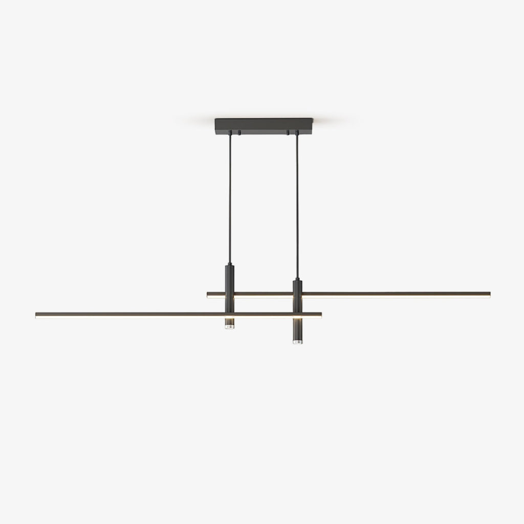 Lampada a sospensione lineare Prym — design moderno minimalista