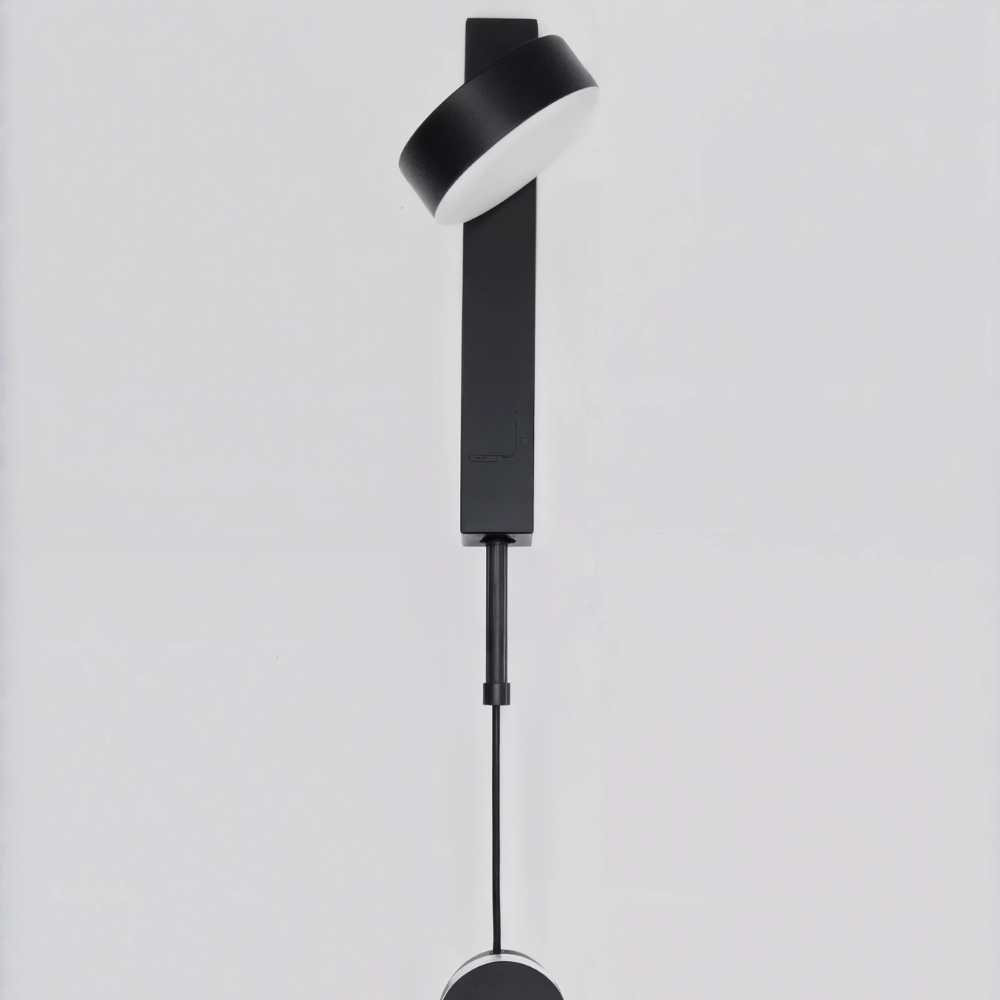 Lampe murale intérieure minimaliste Liorna avec lumière d'ambiance