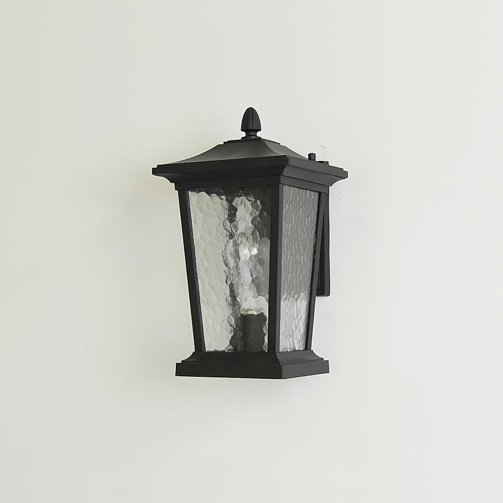 Edwin Außenwandleuchte aus Vogelkäfig-Glas — IP54-feuchtigkeitsbeständig, 37 cm Höhe