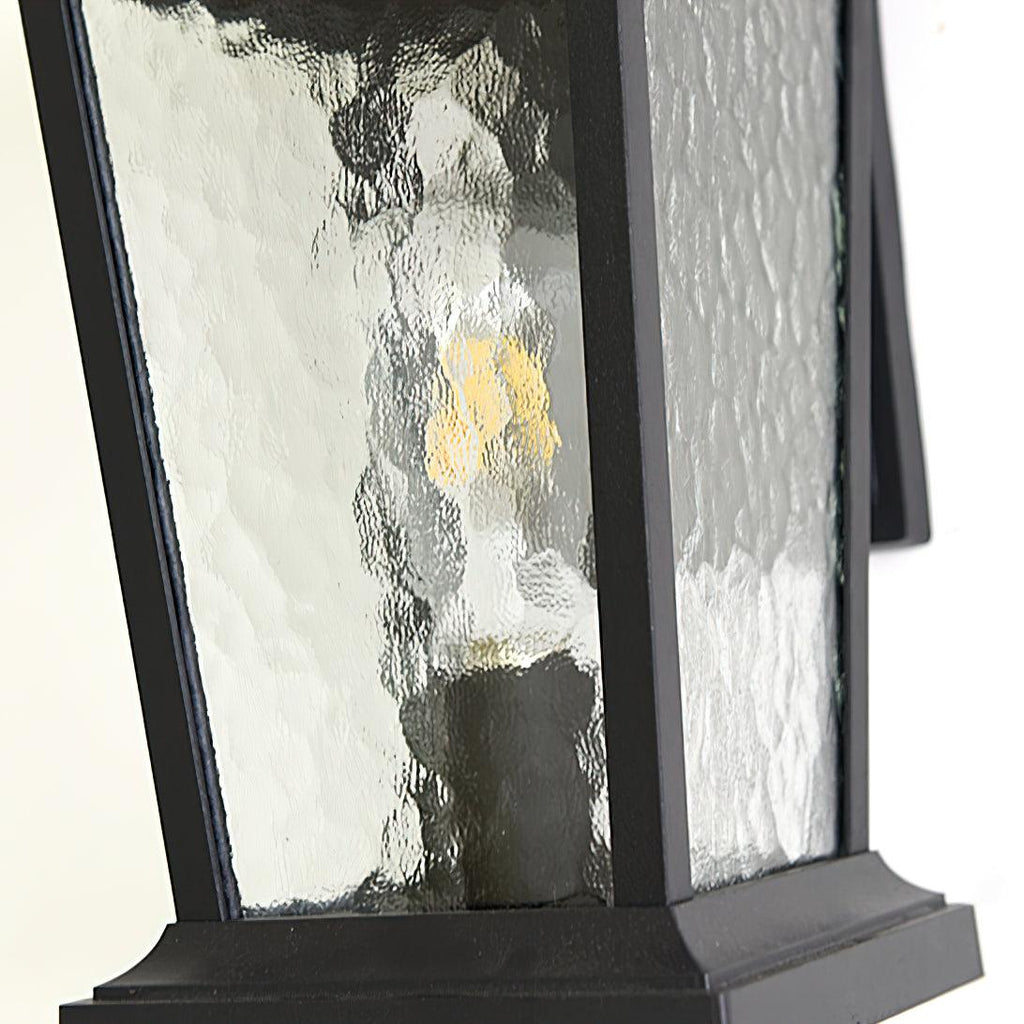 Edwin Außenwandleuchte aus Vogelkäfig-Glas — IP54-feuchtigkeitsbeständig, 37 cm Höhe