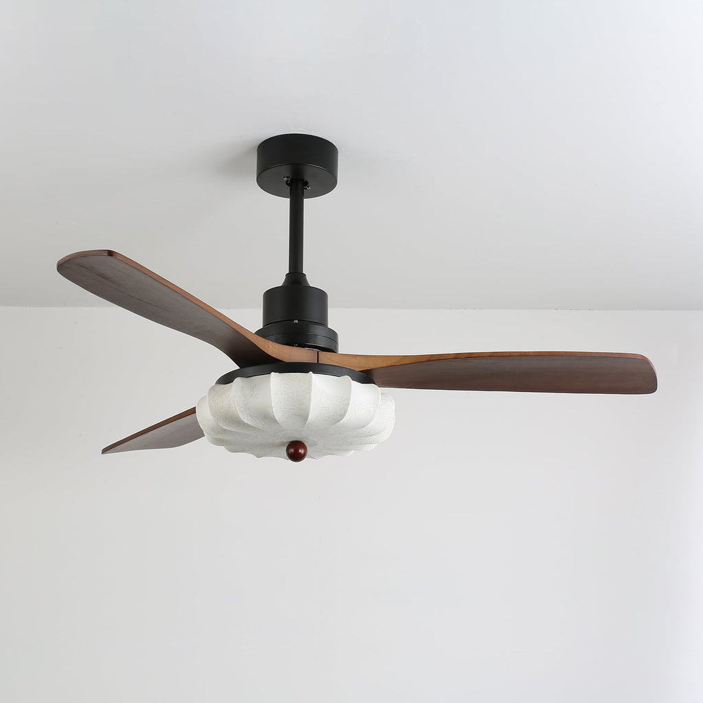 Lotus Bloom Ceiling Fan Light - Vakkerlight