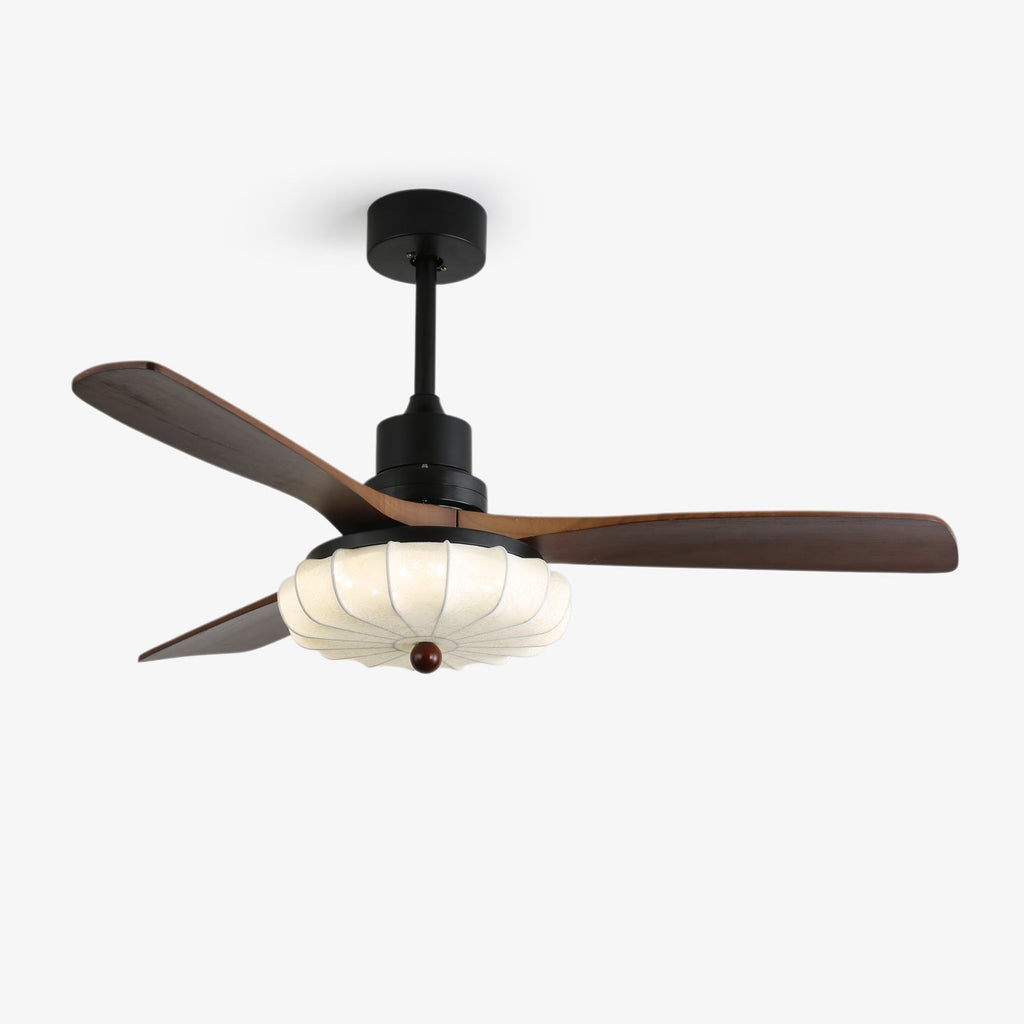 Lotus Bloom Ceiling Fan Light - Vakkerlight