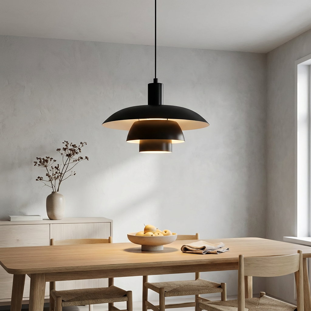 Lampu Siling UFO Retro Anggun Luminara Untuk Dapur dan Ruang Tamu