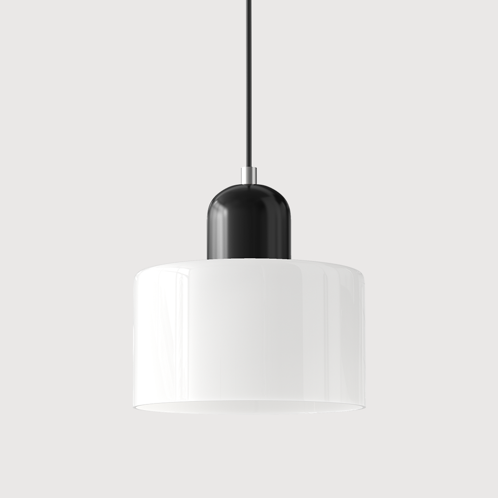 Luminária pendente geométrica Luminor — Design inspirado na Bauhaus
