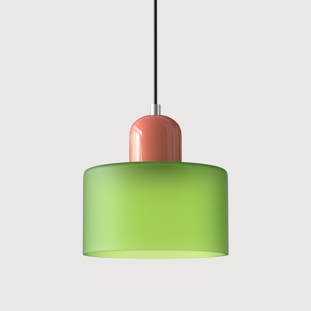 Luminária pendente geométrica Luminor — Design inspirado na Bauhaus