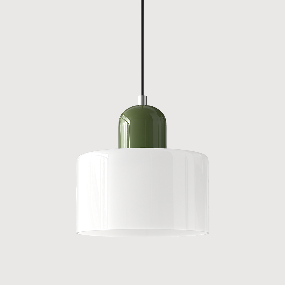 Luminária pendente geométrica Luminor — Design inspirado na Bauhaus