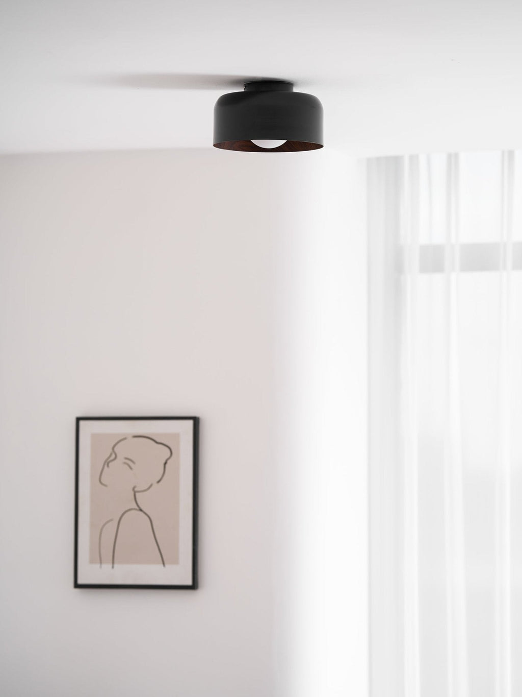 Lumosphere VKL-1004 Deckenleuchte – modern-industriell, matte Oberfläche, stimmungsvolles Licht