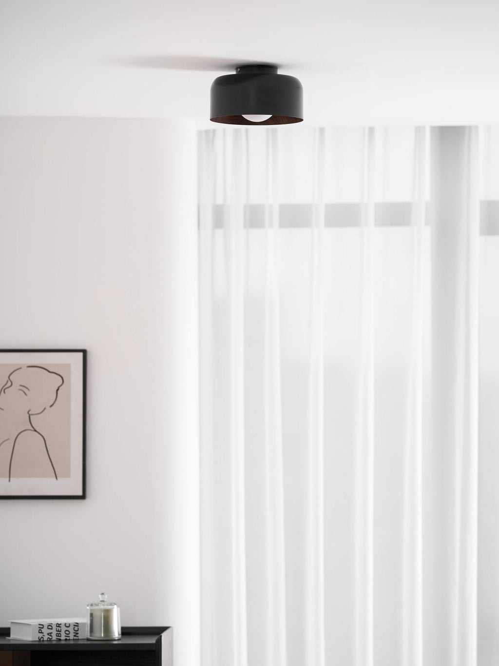 Lumosphere VKL-1004 Deckenleuchte – modern-industriell, matte Oberfläche, stimmungsvolles Licht
