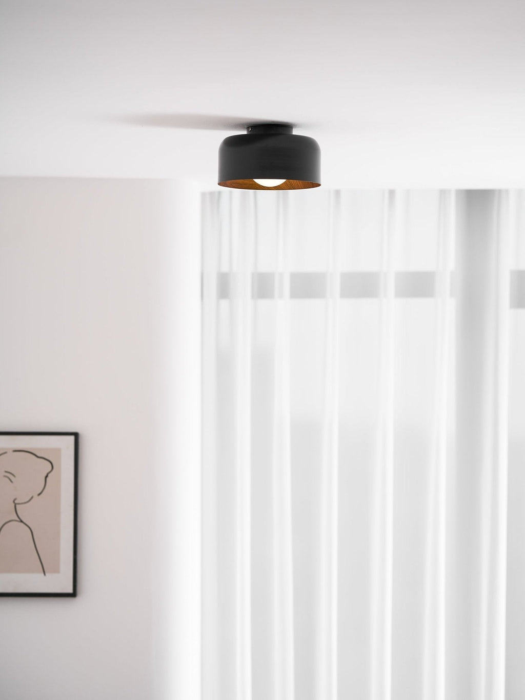 Lumosphere VKL-1004 Deckenleuchte – modern-industriell, matte Oberfläche, stimmungsvolles Licht