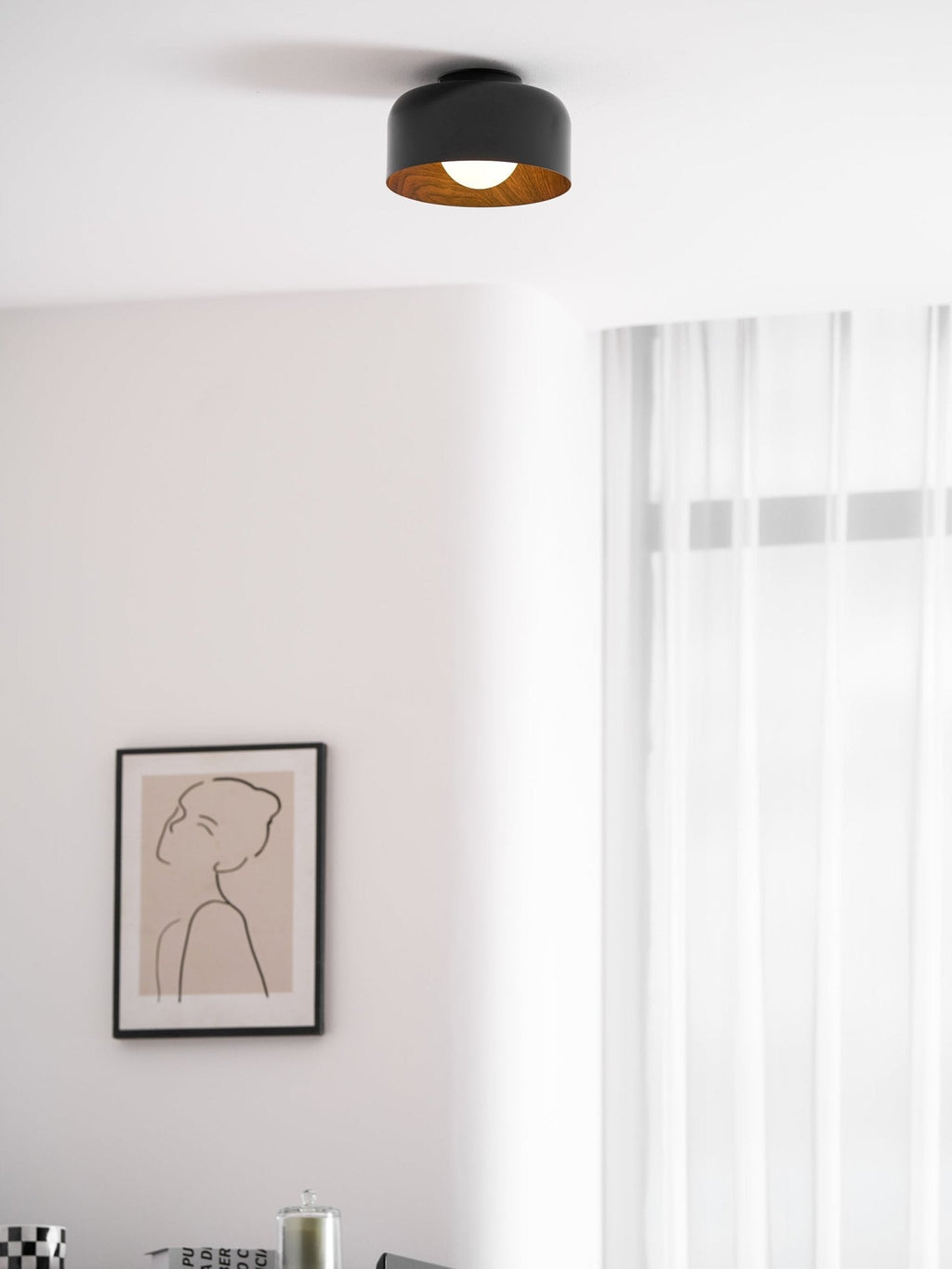 Lumosphere VKL-1004 Deckenleuchte – modern-industriell, matte Oberfläche, stimmungsvolles Licht