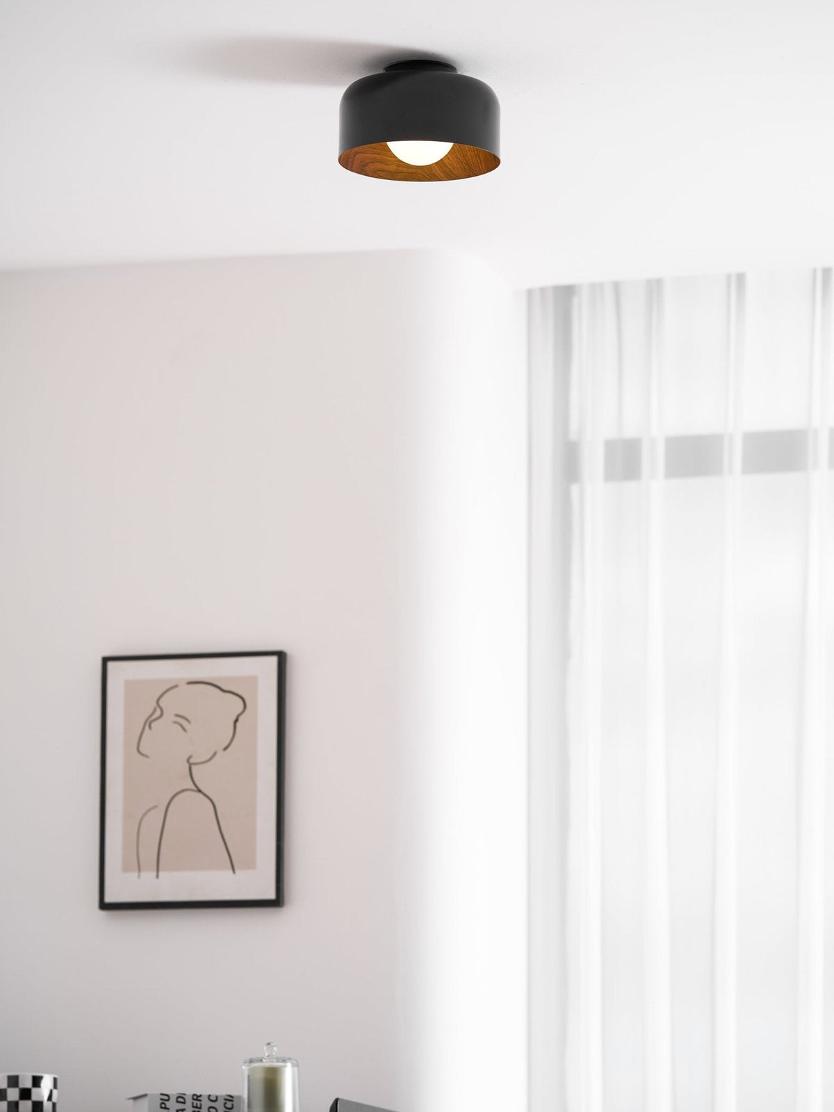Lumosphere VKL-1004 Deckenleuchte – modern-industriell, matte Oberfläche, stimmungsvolles Licht