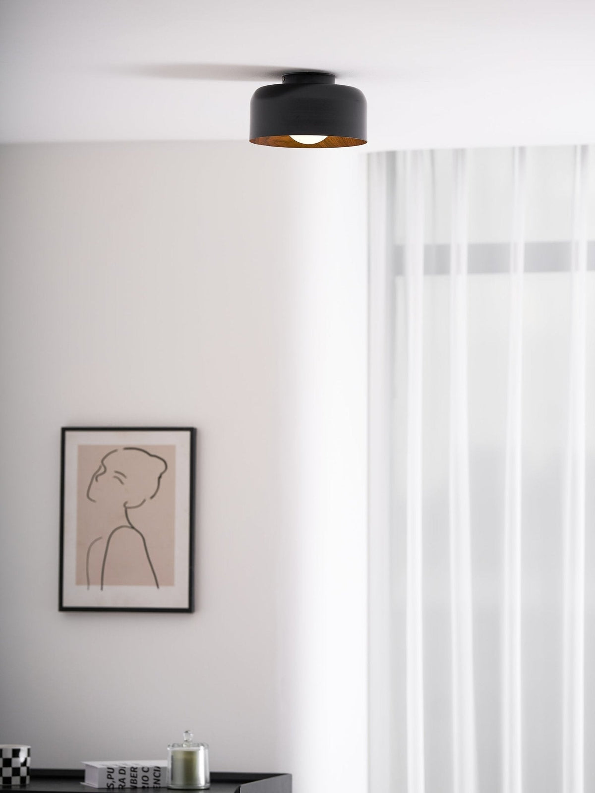 Lumosphere VKL-1004 Deckenleuchte – modern-industriell, matte Oberfläche, stimmungsvolles Licht