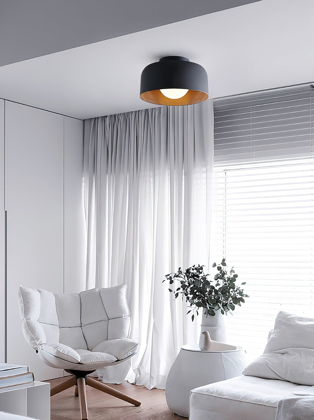 Lumosphere VKL-1004 Deckenleuchte – modern-industriell, matte Oberfläche, stimmungsvolles Licht
