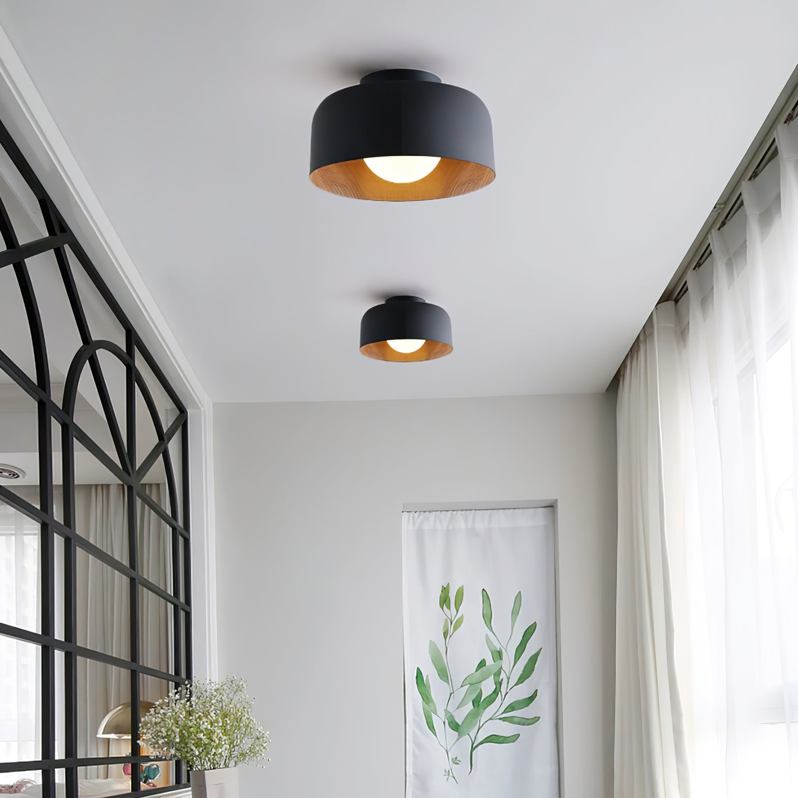 Lumosphere VKL-1004 Deckenleuchte – modern-industriell, matte Oberfläche, stimmungsvolles Licht
