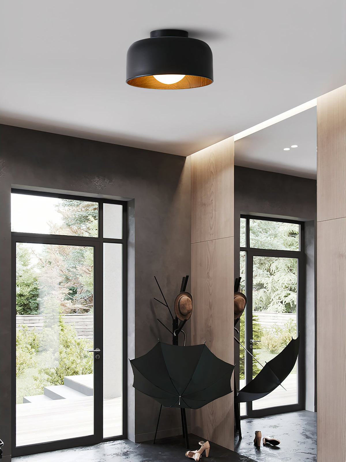 Lumosphere VKL-1004 Deckenleuchte – modern-industriell, matte Oberfläche, stimmungsvolles Licht