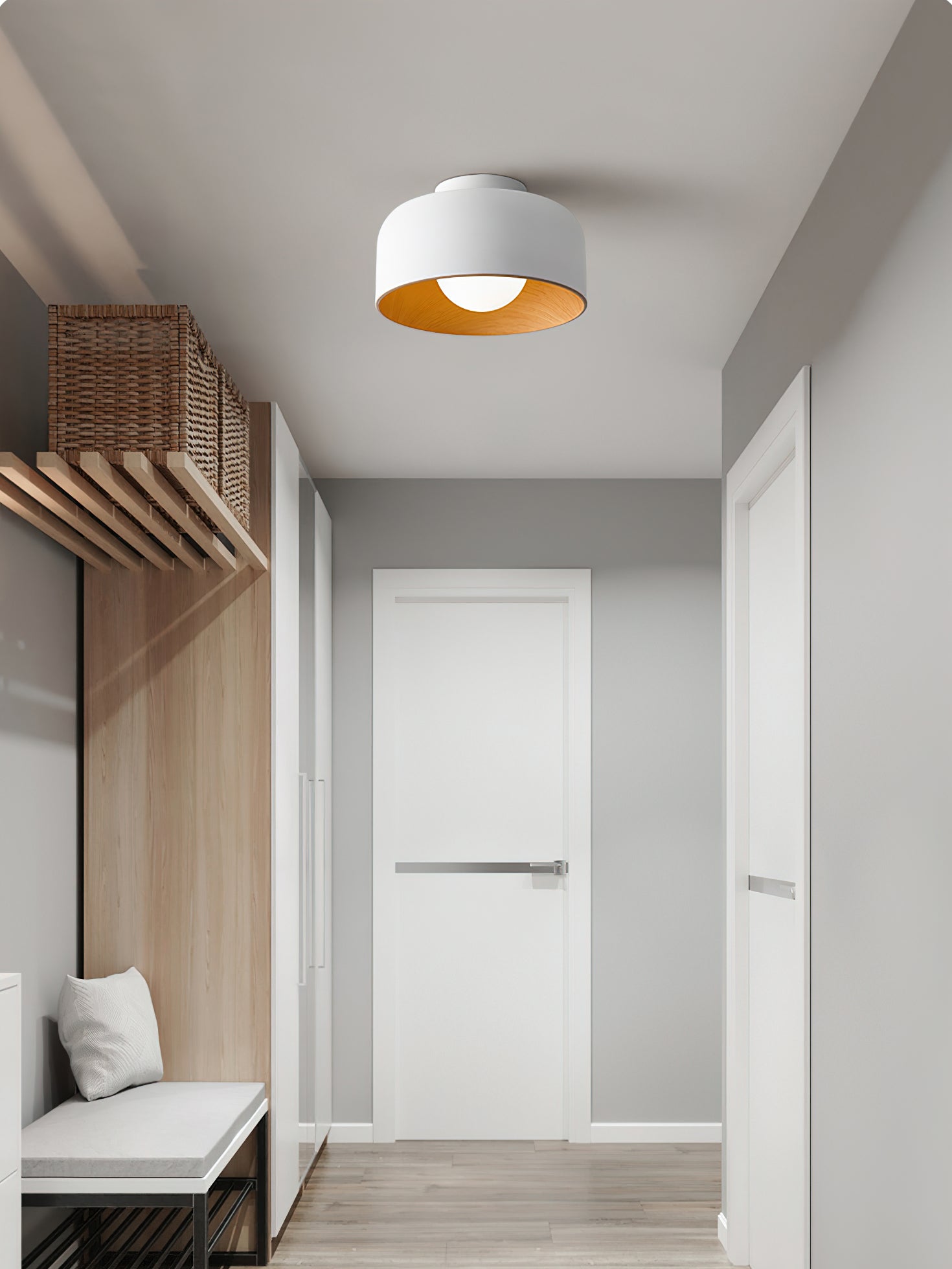 Lumosphere VKL-1004 Deckenleuchte – modern-industriell, matte Oberfläche, stimmungsvolles Licht