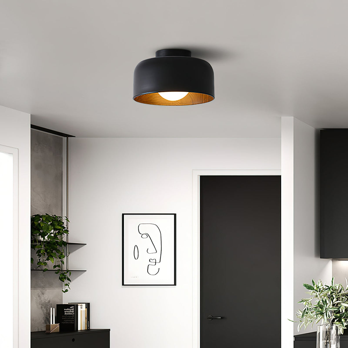 Lumosphere VKL-1004 Deckenleuchte – modern-industriell, matte Oberfläche, stimmungsvolles Licht