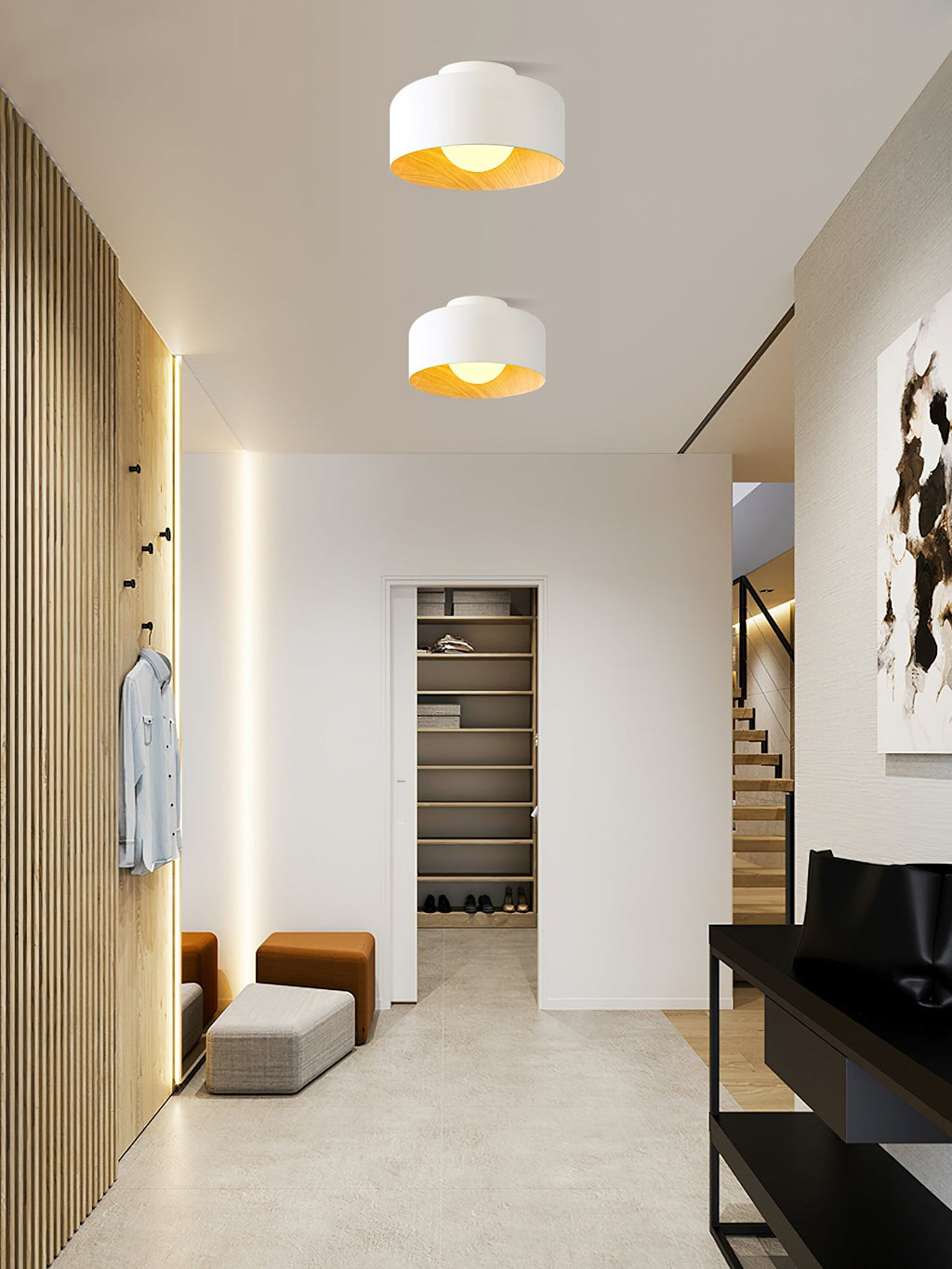 Lumosphere VKL-1004 Deckenleuchte – modern-industriell, matte Oberfläche, stimmungsvolles Licht
