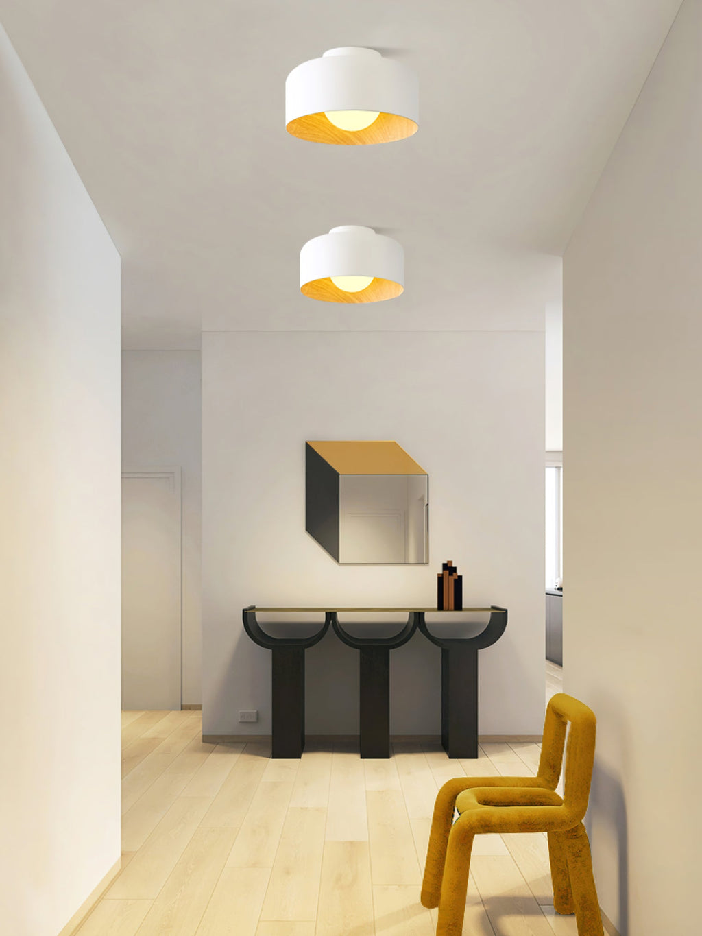 Lumosphere VKL-1004 Deckenleuchte – modern-industriell, matte Oberfläche, stimmungsvolles Licht