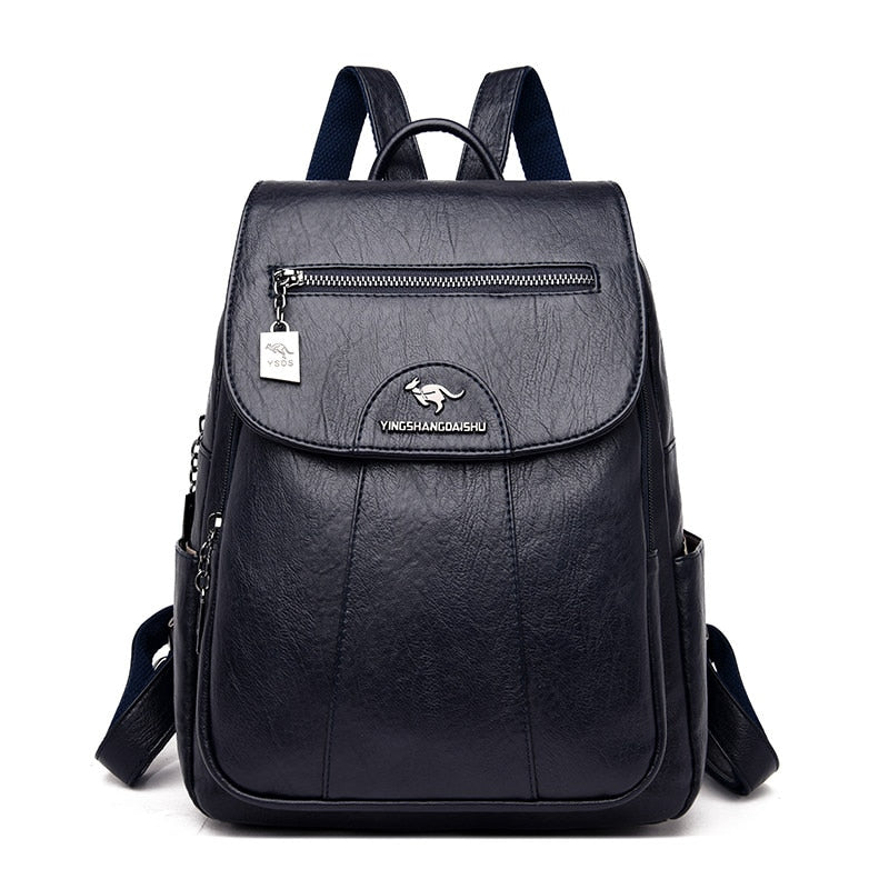 Mochila de cuero lujosa para dama Colección Aurora Atelier