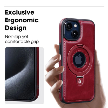 Custodia Magnetica NovaPhone con Supporto ad Anello Invisibile