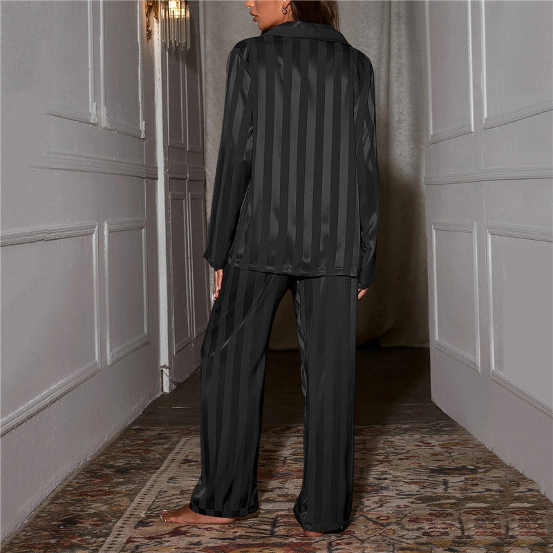 Orlaith™ - Stilfullt sidenpyjamaset