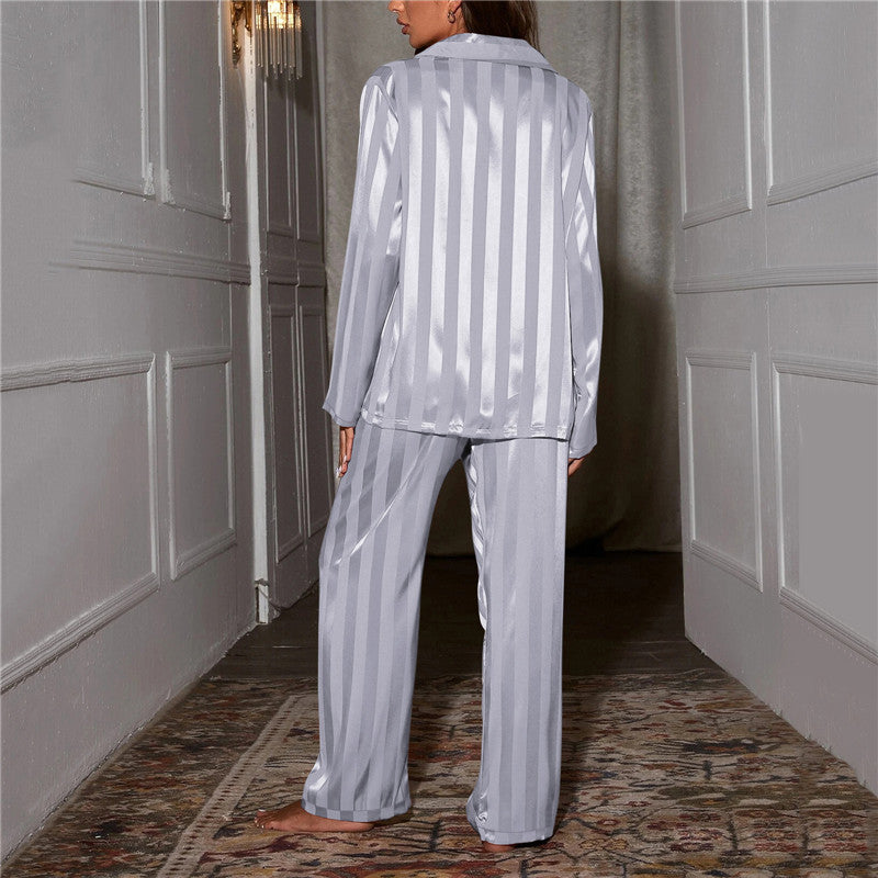 Orlaith™ - Stilfullt sidenpyjamaset